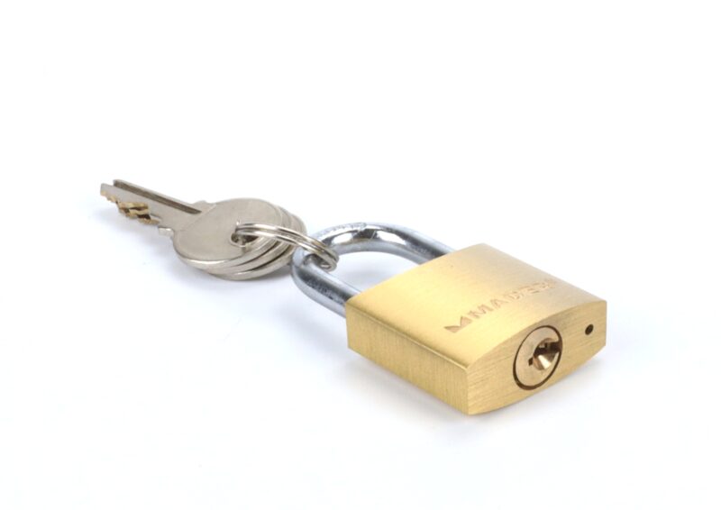 MADER 31186 - Candado, Latón, 30mm, con Llave - Imagen 3