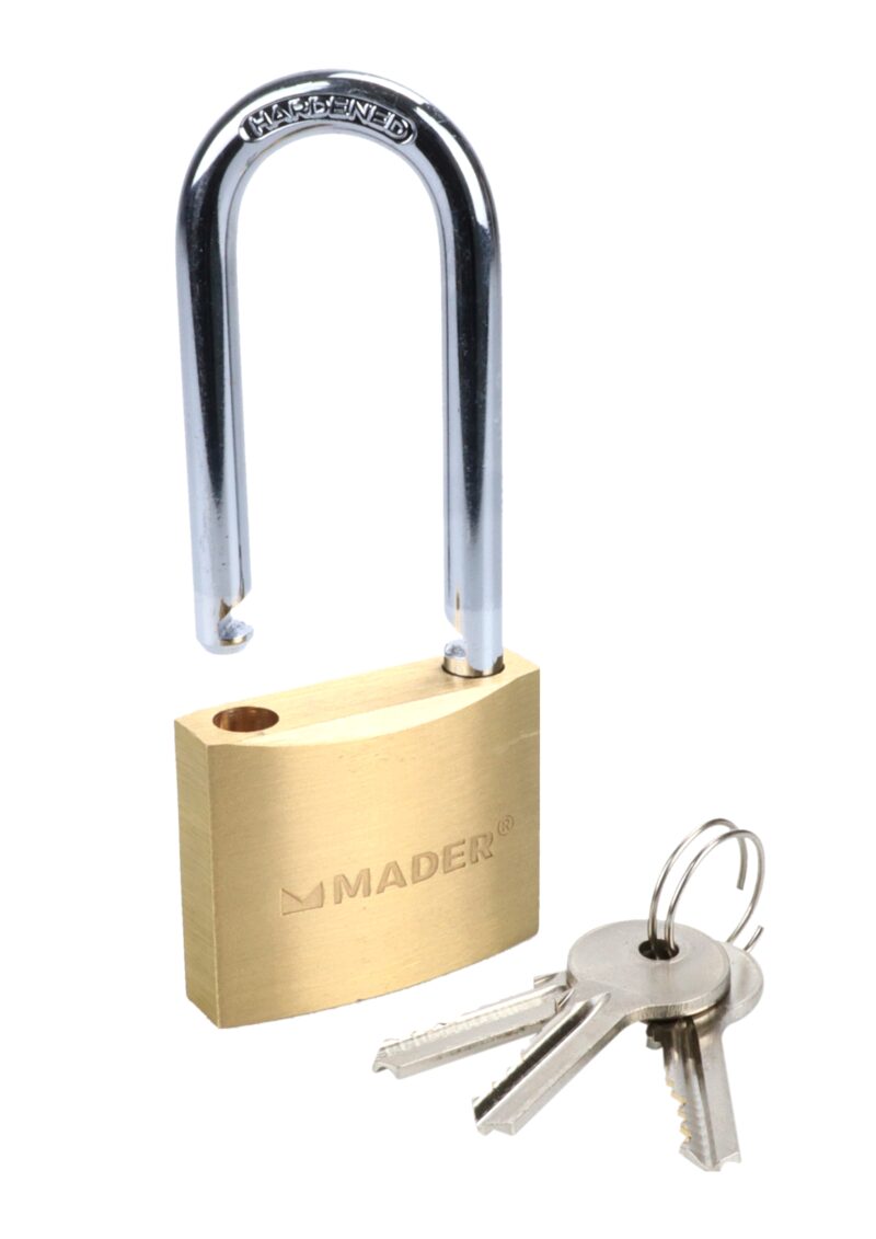 MADER 31190 - Candado, Latón, 40mm, Largo - Imagen 2