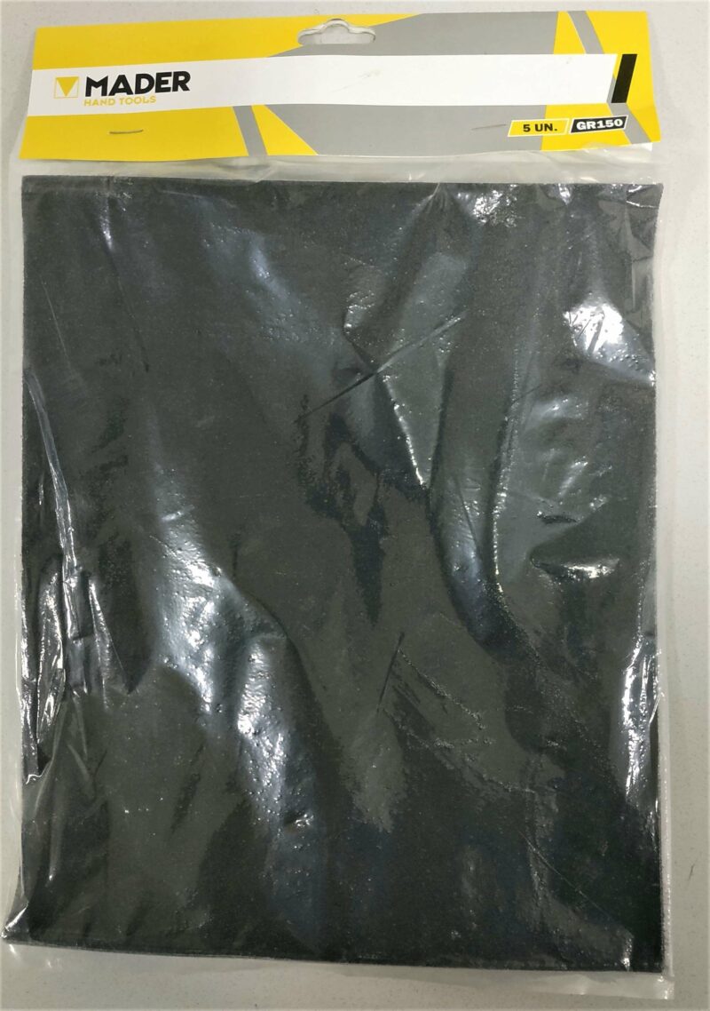 MADER 31254 - Lija Metal, Gr150, 5Un, 230x280
