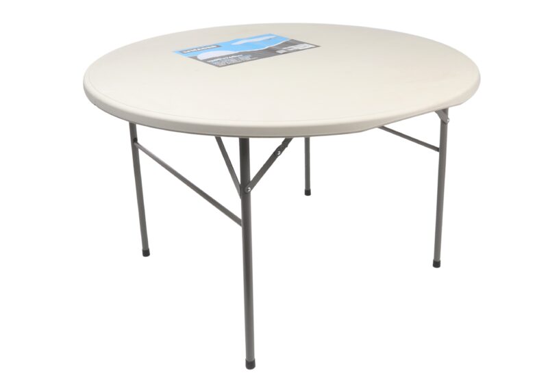MADER 31315 - Mesa Redonda, Plegable, 120cm