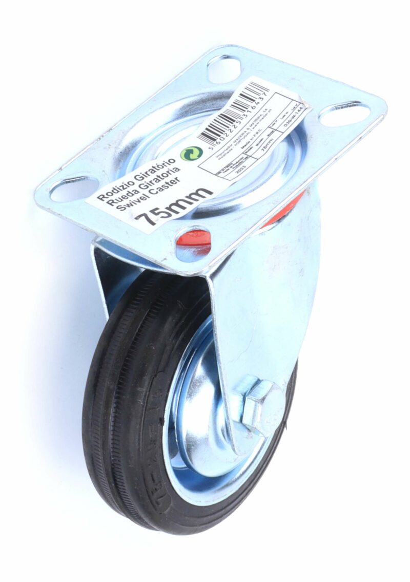 MADER 31643 - Rueda Giratória, 3", 75mm