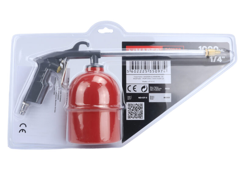 MADER 35097 - Pistola Lavar, 1/4", 1000ml - Imagen 8
