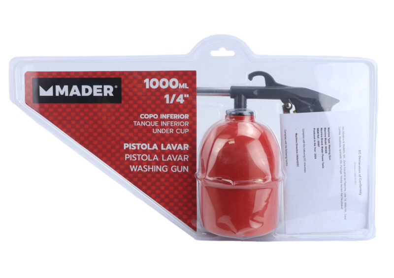 MADER 35097 - Pistola Lavar, 1/4", 1000ml - Imagen 7