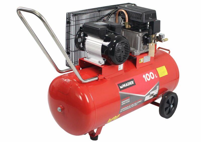 MADER 37159 - Compresor de Aire, Correa, 100L, 2.75hp