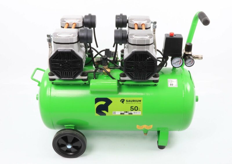 MADER 37187 - Compresor de Aire, Monobloco, 50L, 4HP, 4 Cabezas, 2 Motores - SAURIUM® - Imagen 7