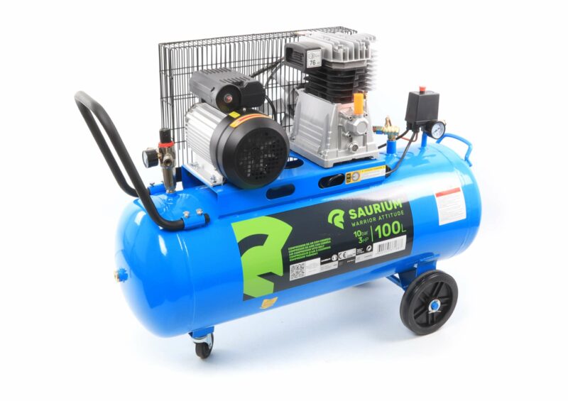 MADER 37188 - Compresor de Aire, Correa, 100L, 3hp, 10Bar - SAURIUM®