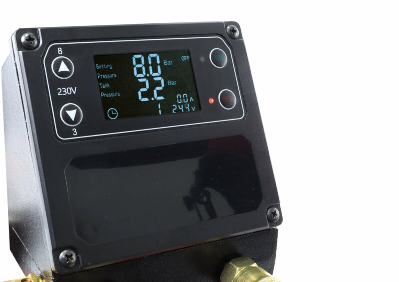 MADER 37193 - Compresor de Aire, Silencioso, 50L, 4HP, 4 Cabezas, 2 Motores, LCD - SAURIUM® - Imagen 2
