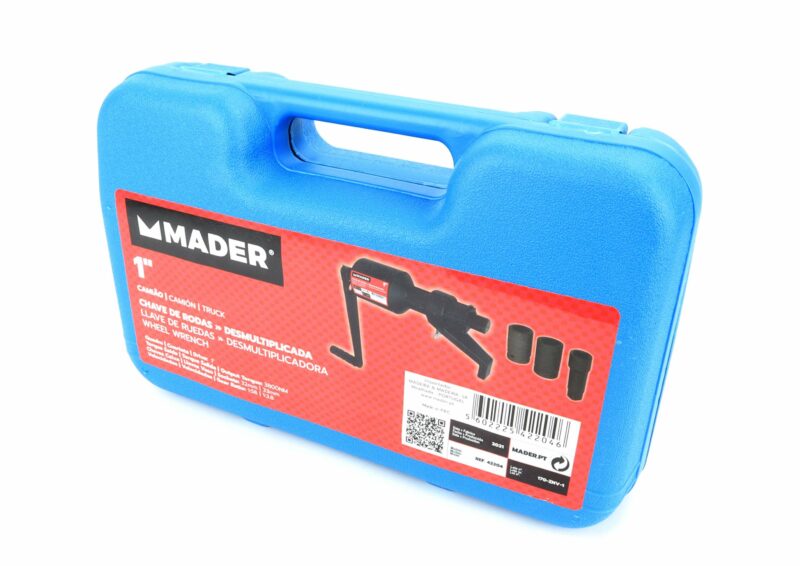 MADER 42204 - Llave de Ruedas, Desmultiplicada, para Camión, 1" - Imagen 5