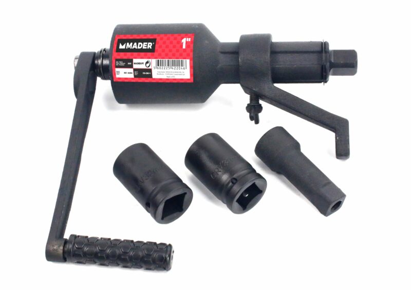 MADER 42204 - Llave de Ruedas, Desmultiplicada, para Camión, 1"