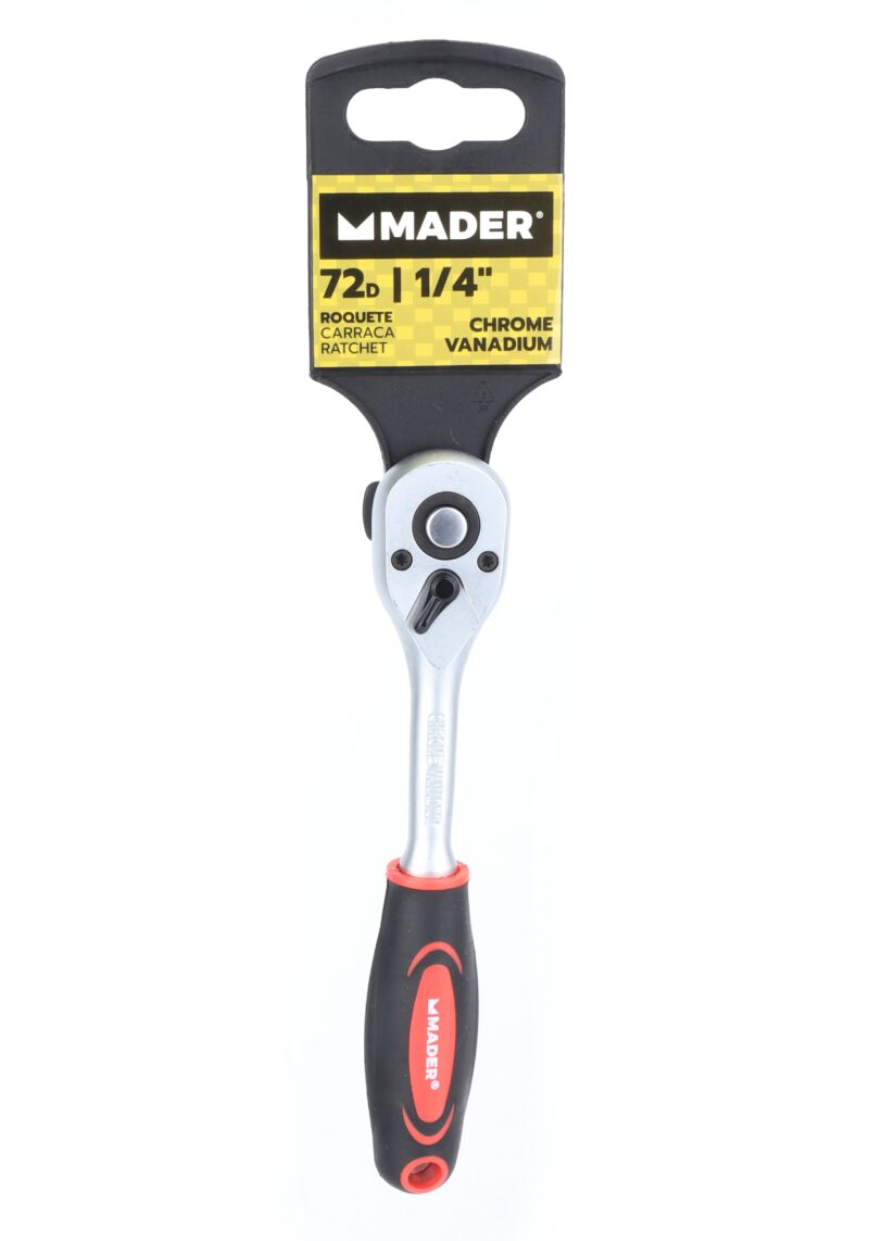 MADER 42650 - Carraca, 1/4", 72D, CRV - Imagen 5