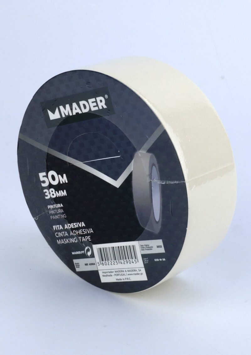 MADER 42904 - Cinta Adhesiva, Pintura, 38mmx50m - Imagen 5