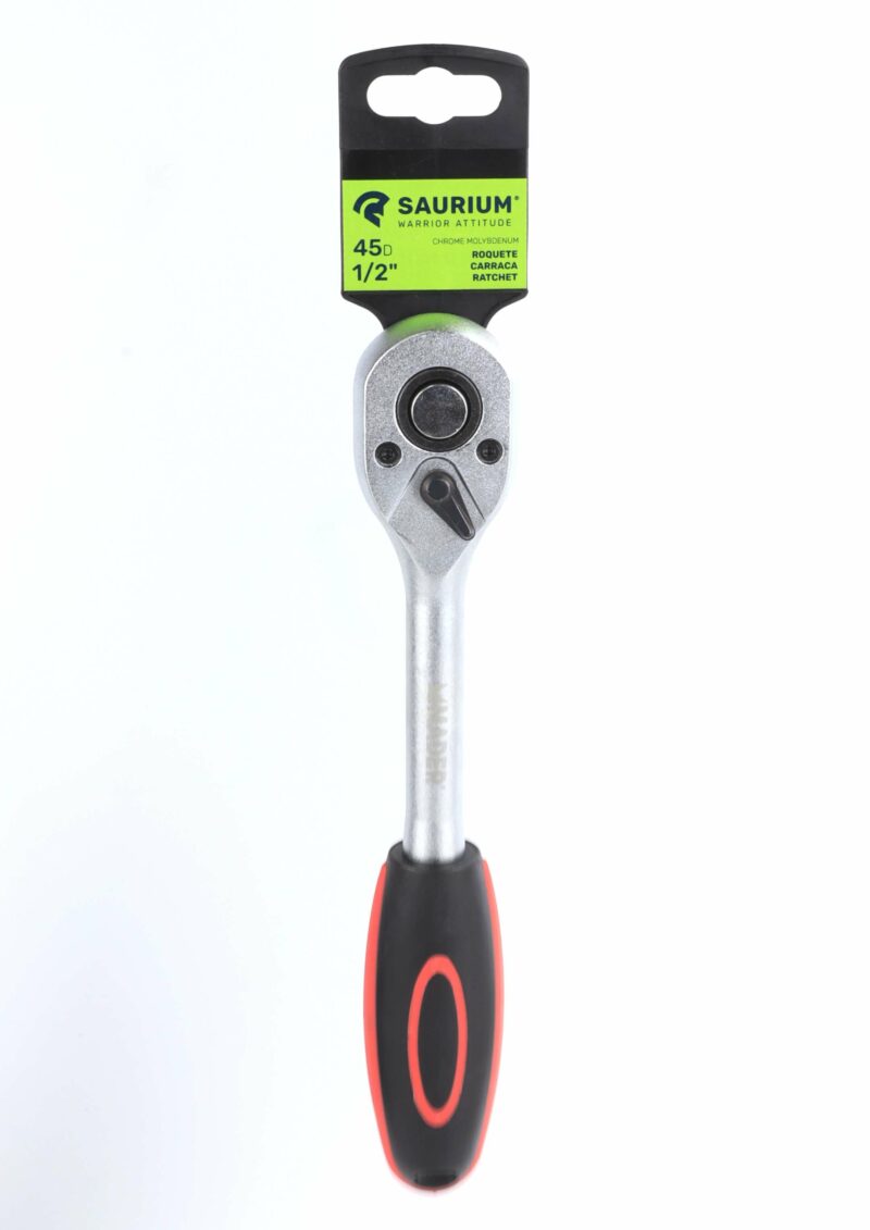 MADER 47027 - Carraca, 1/2", 45D, Chrome Molybdenum - SAURIUM® - Imagen 4