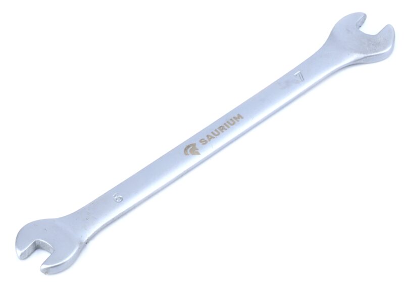 MADER 47198 - Llave 2 Bocas, 6x7mm, Acero Carbono - SAURIUM®