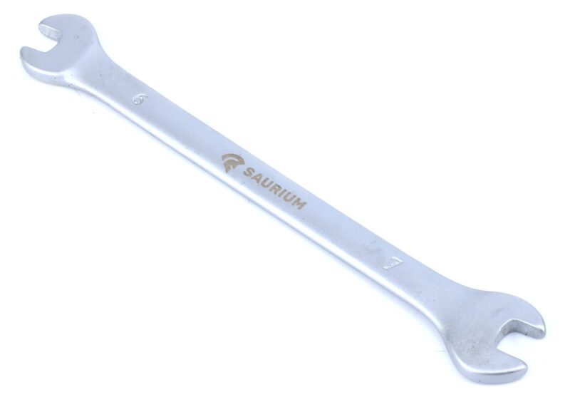 MADER 47198 - Llave 2 Bocas, 6x7mm, Acero Carbono - SAURIUM® - Imagen 2
