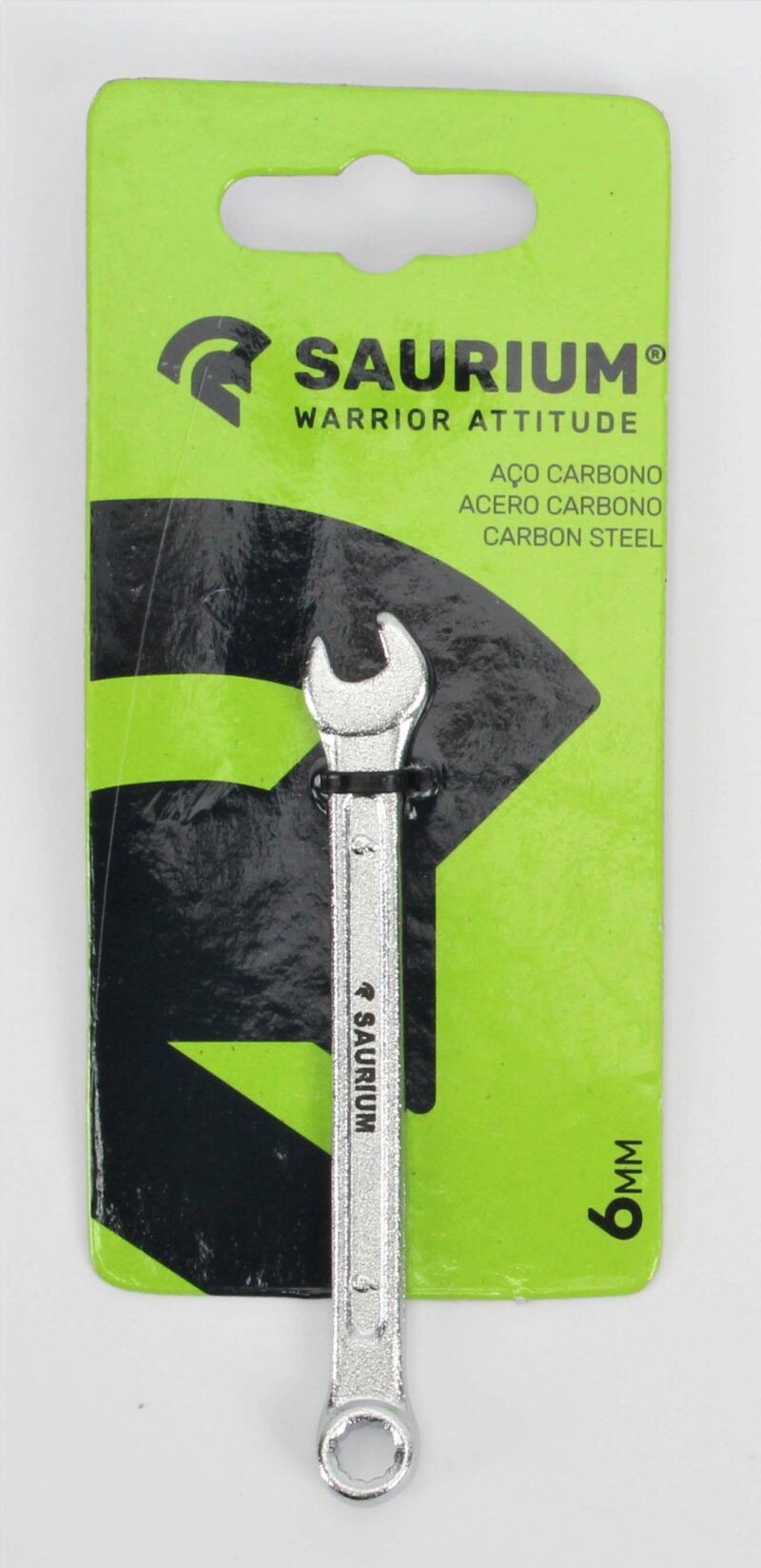 MADER 47231 - Llave Combinada, 6mm, Acero Carbono - SAURIUM®