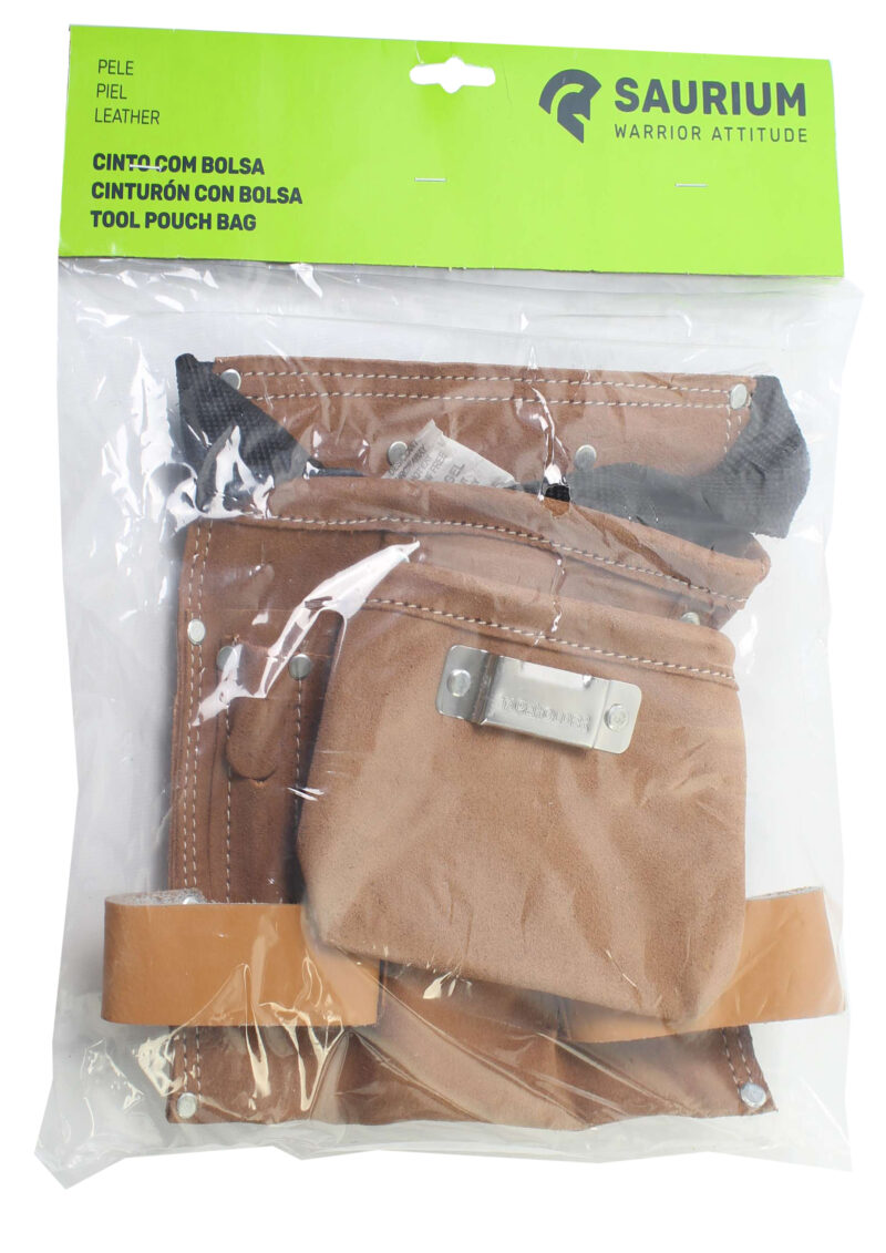 MADER 47330 - Cinturón para Herramienta, 1 Bolsa, 5 Particiones - SAURIUM® - Imagen 5
