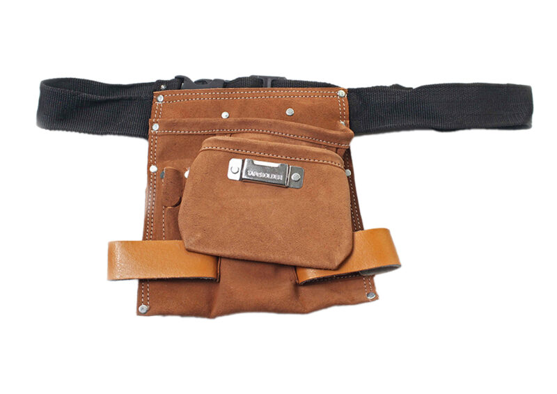 MADER 47330 - Cinturón para Herramienta, 1 Bolsa, 5 Particiones - SAURIUM®