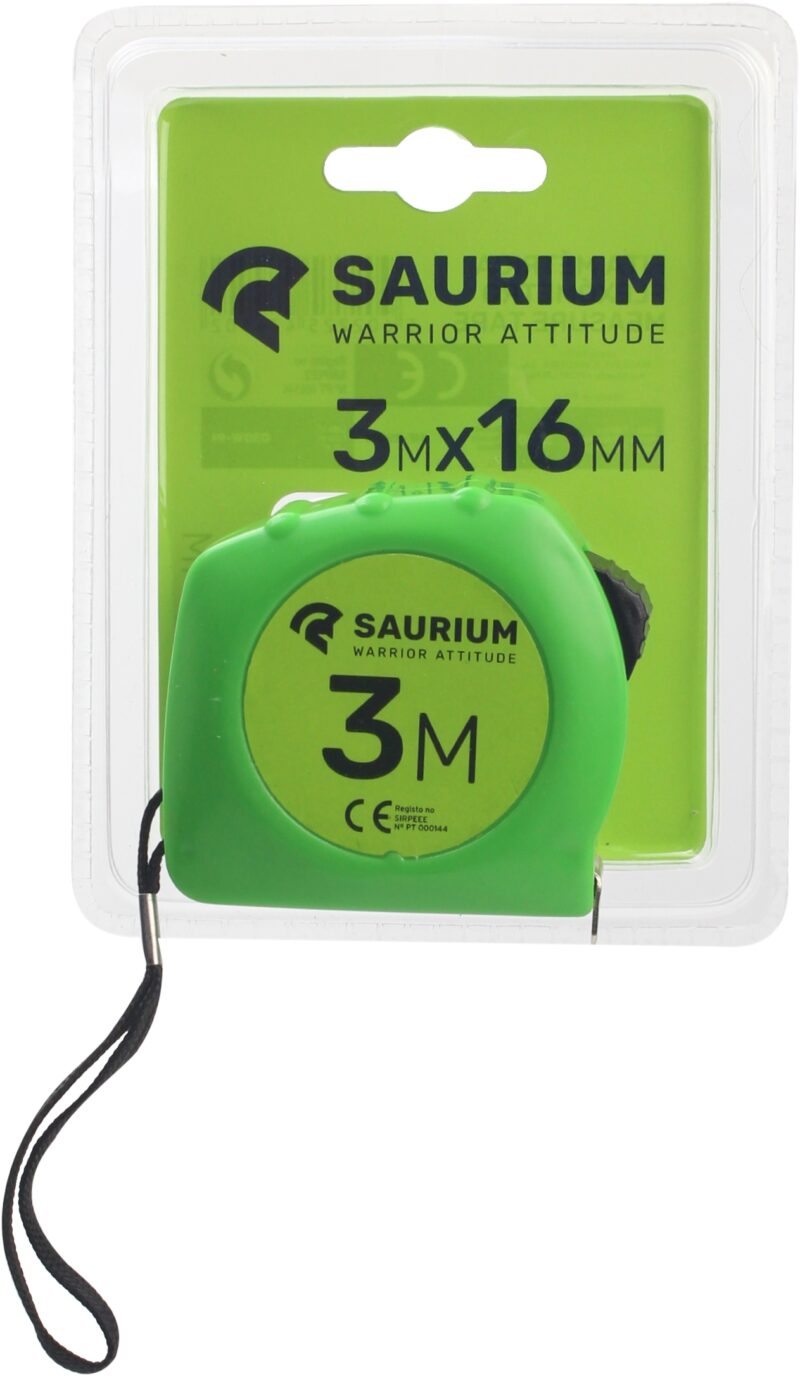 MADER 47450 - Flexómetro, 16mm x 3m - SAURIUM® - Imagen 2