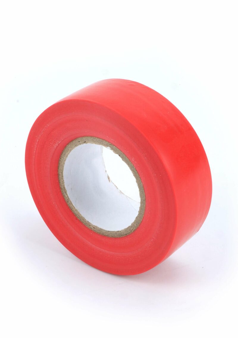 MADER 47562 - Cinta Aislante, Roja, 25mmx25m, 10Un - SAURIUM®