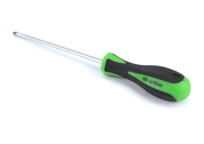 MADER 47614 - Destornillador Plana, 6x150mm, Punta Magnética, Chrome Vanadium - SAURIUM® - Imagen 2