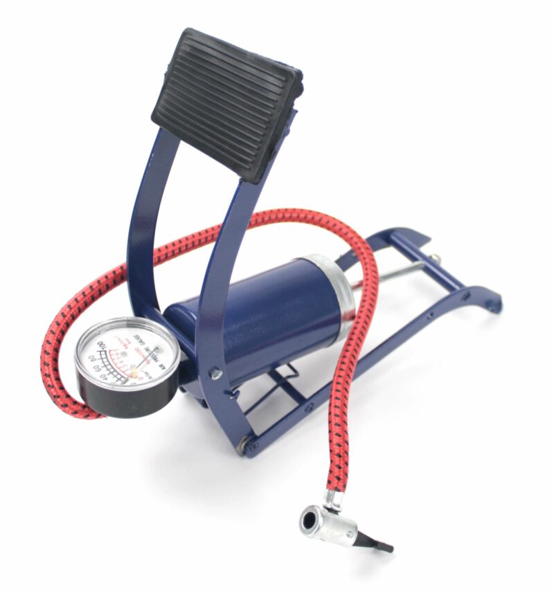 MADER 47860 - Bomba de Pie, con Manometro - SAURIUM®