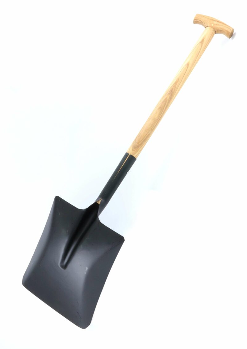 MADER 48532 - Pala Cajada, Acero Temperado, Mango de Madera T - SAURIUM® - Imagen 3