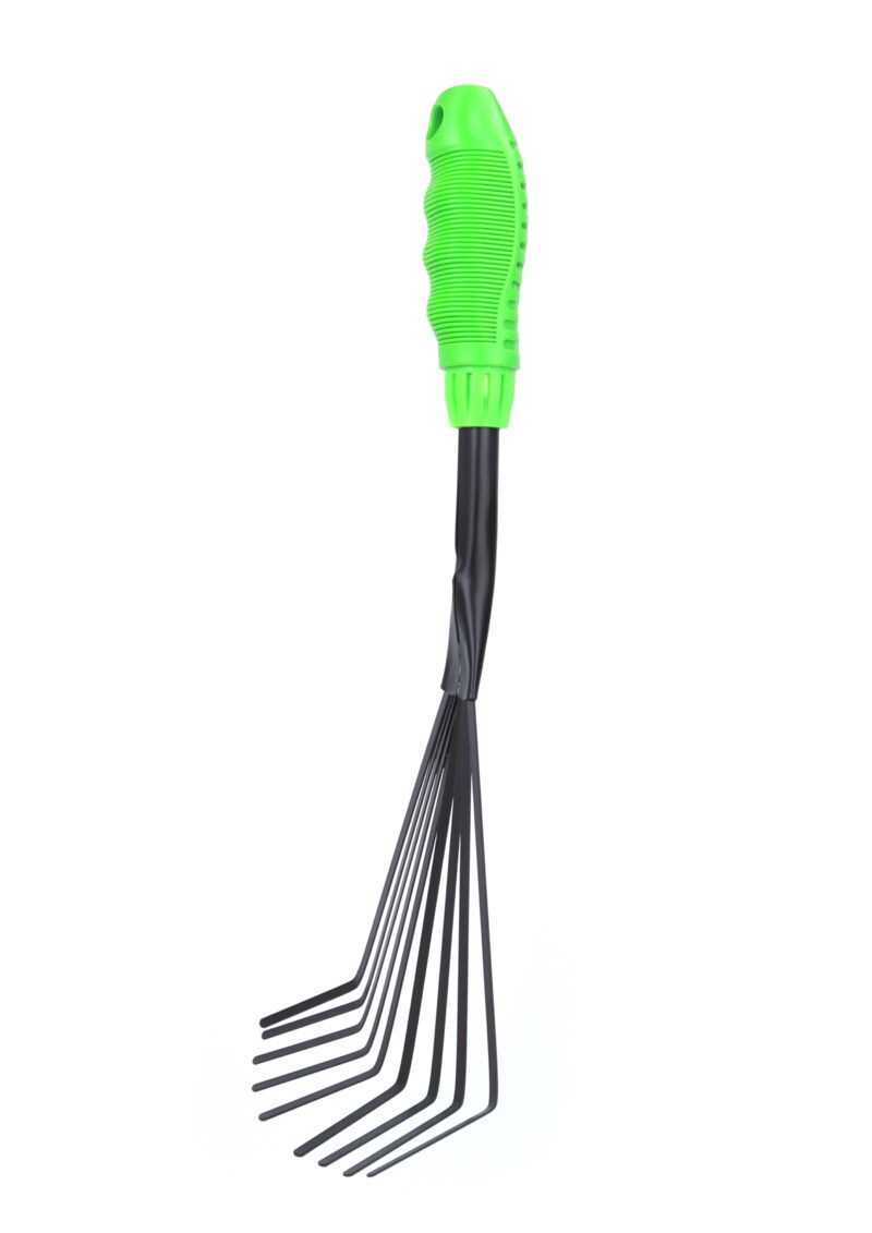 MADER 48538 - Escoba para Jardín, 9 Dientes - SAURIUM® - Imagen 3