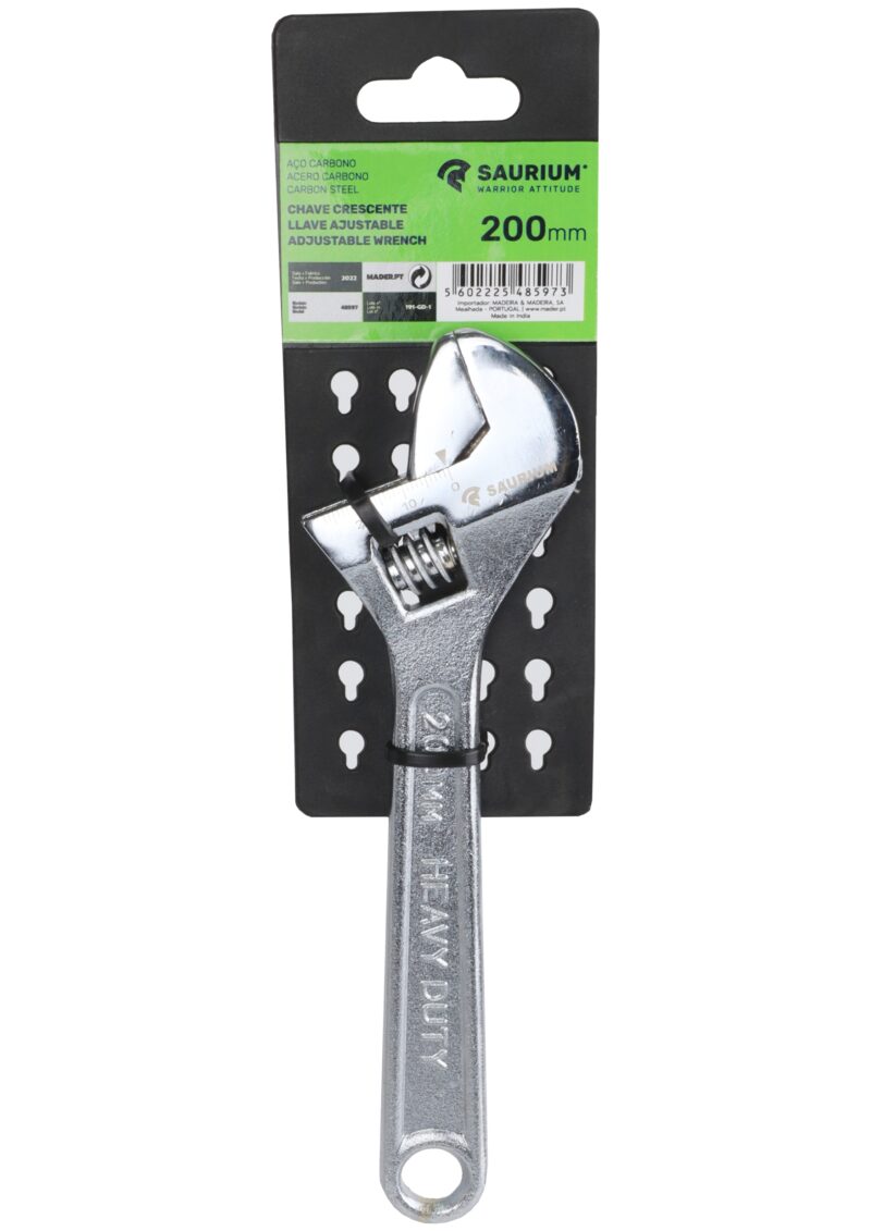 MADER 48597 - Llave Ajustable, 200mm - SAURIUM® - Imagen 3