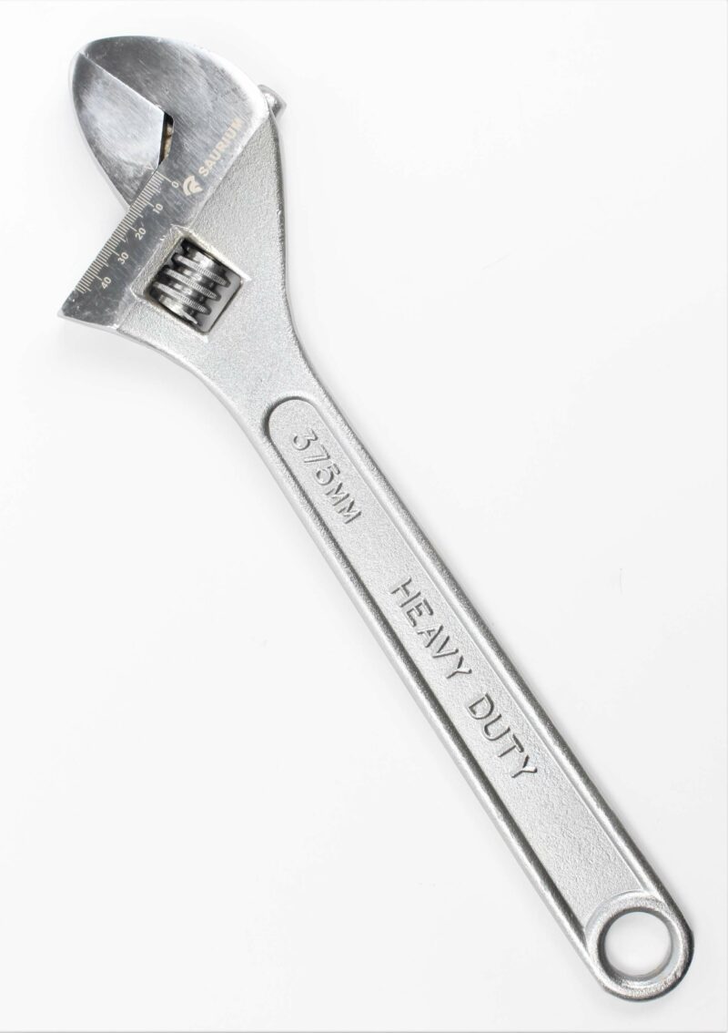 MADER 48606 - Llave Ajustable, 375mm, Aço Carbono - SAURIUM®