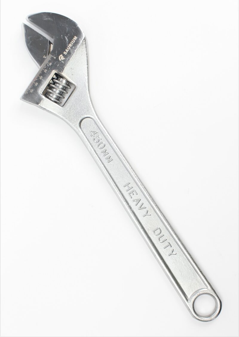 MADER 48607 - Llave Ajustable, 450mm, Aço Carbono - SAURIUM®