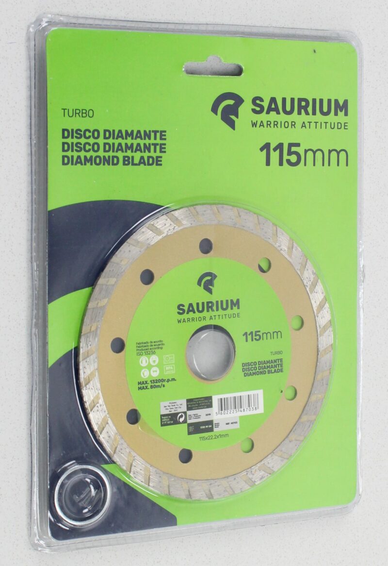 MADER 48703 - Disco Diamante, Turbo, 115mm - SAURIUM® - Imagen 3