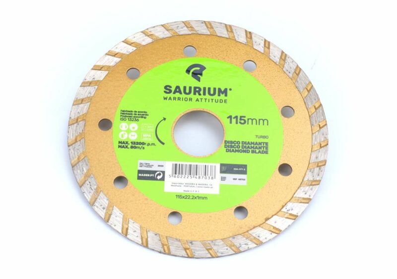 MADER 48703 - Disco Diamante, Turbo, 115mm - SAURIUM®
