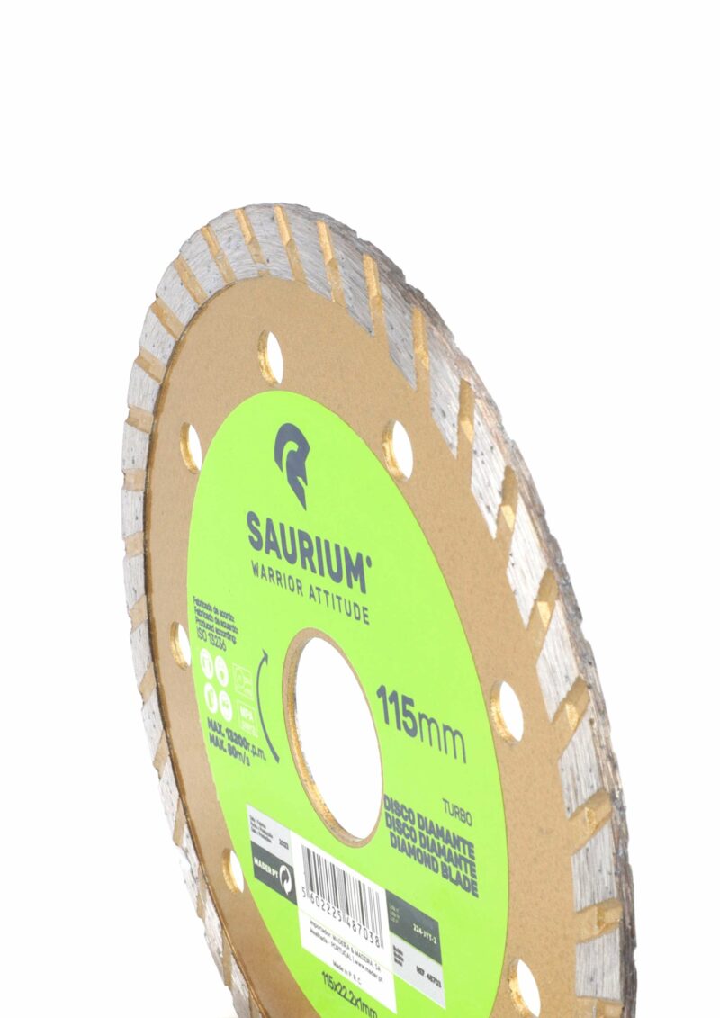 MADER 48703 - Disco Diamante, Turbo, 115mm - SAURIUM® - Imagen 2
