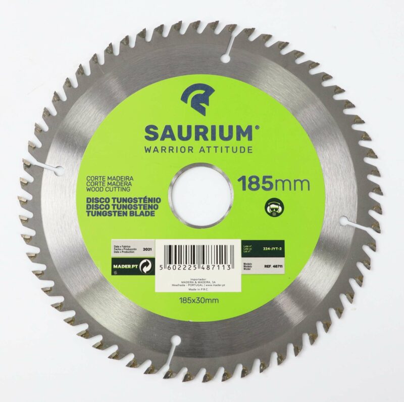 MADER 48711 - Disco Tungsteno, 185mm, 3un - SAURIUM® - Imagen 2