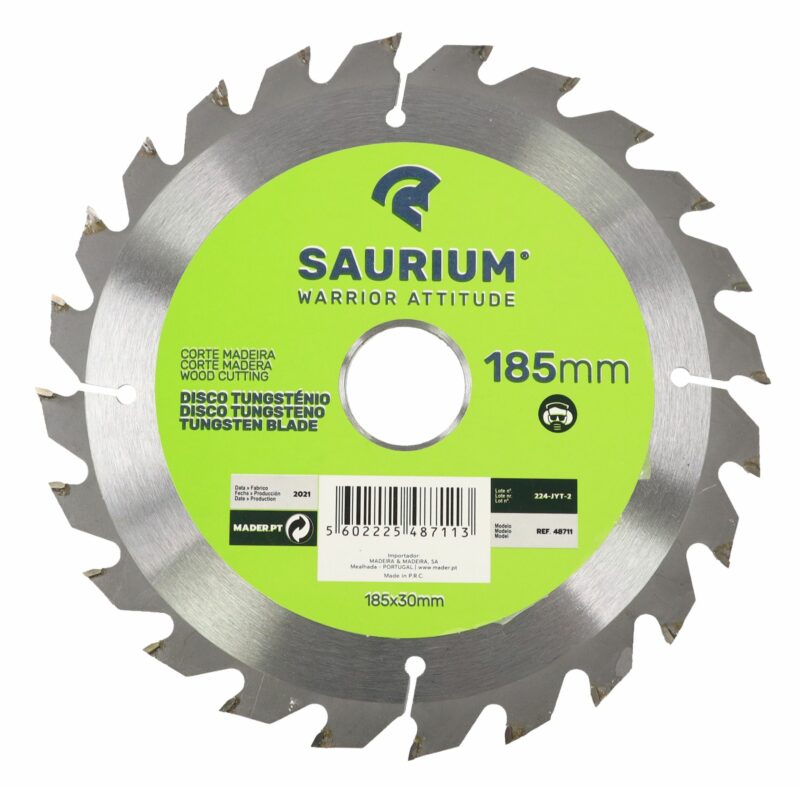 MADER 48711 - Disco Tungsteno, 185mm, 3un - SAURIUM® - Imagen 4