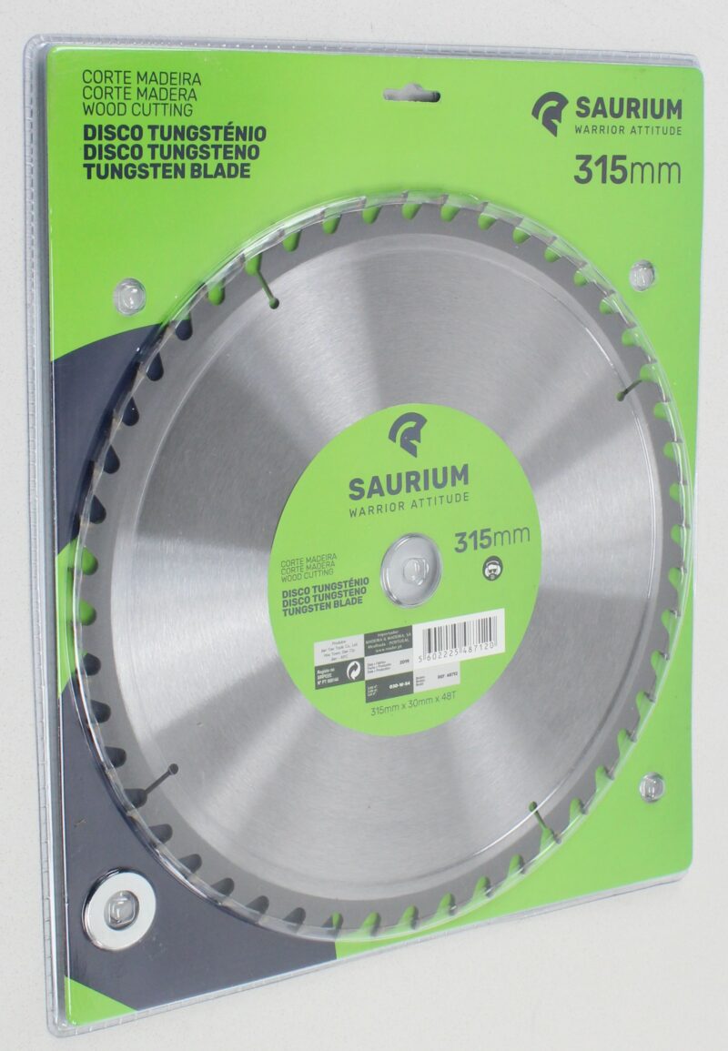 MADER 48712 - Disco Tungsteno, 315mm, 48 Dientes - SAURIUM®
