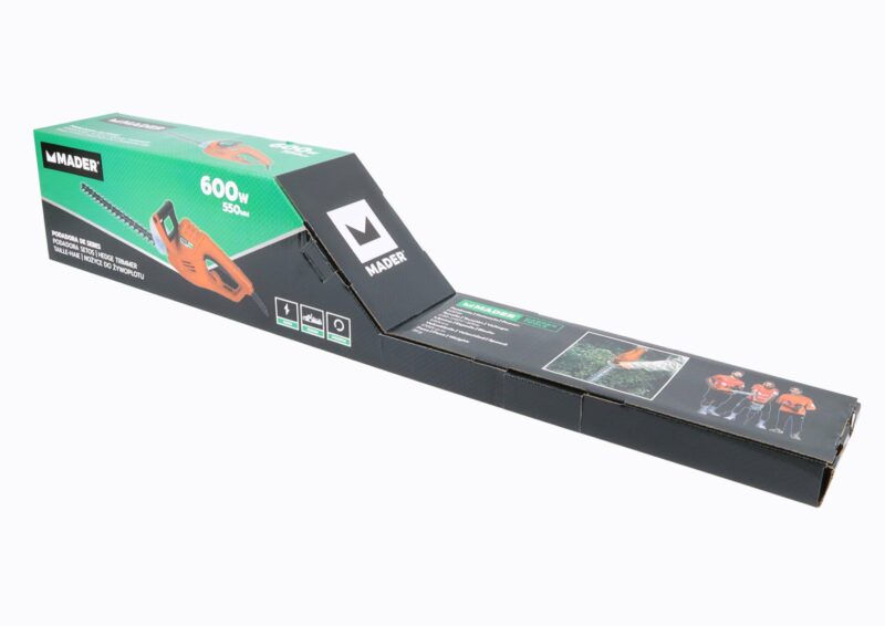 MADER 49253 - Cortasetos, 600W, 550mm - Imagen 8