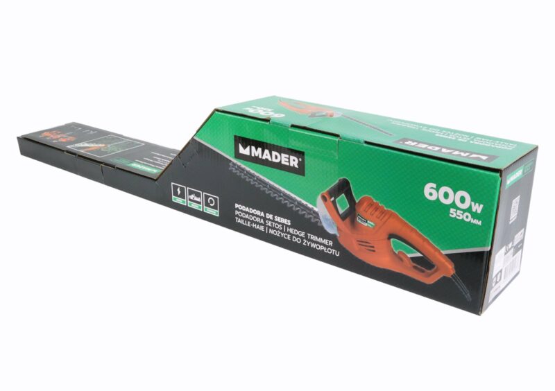 MADER 49253 - Cortasetos, 600W, 550mm - Imagen 9