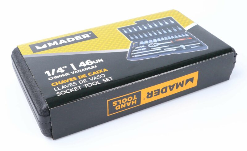 MADER 51049 - Llaves de Vaso, CRV, 1/4", 46un - Imagen 3
