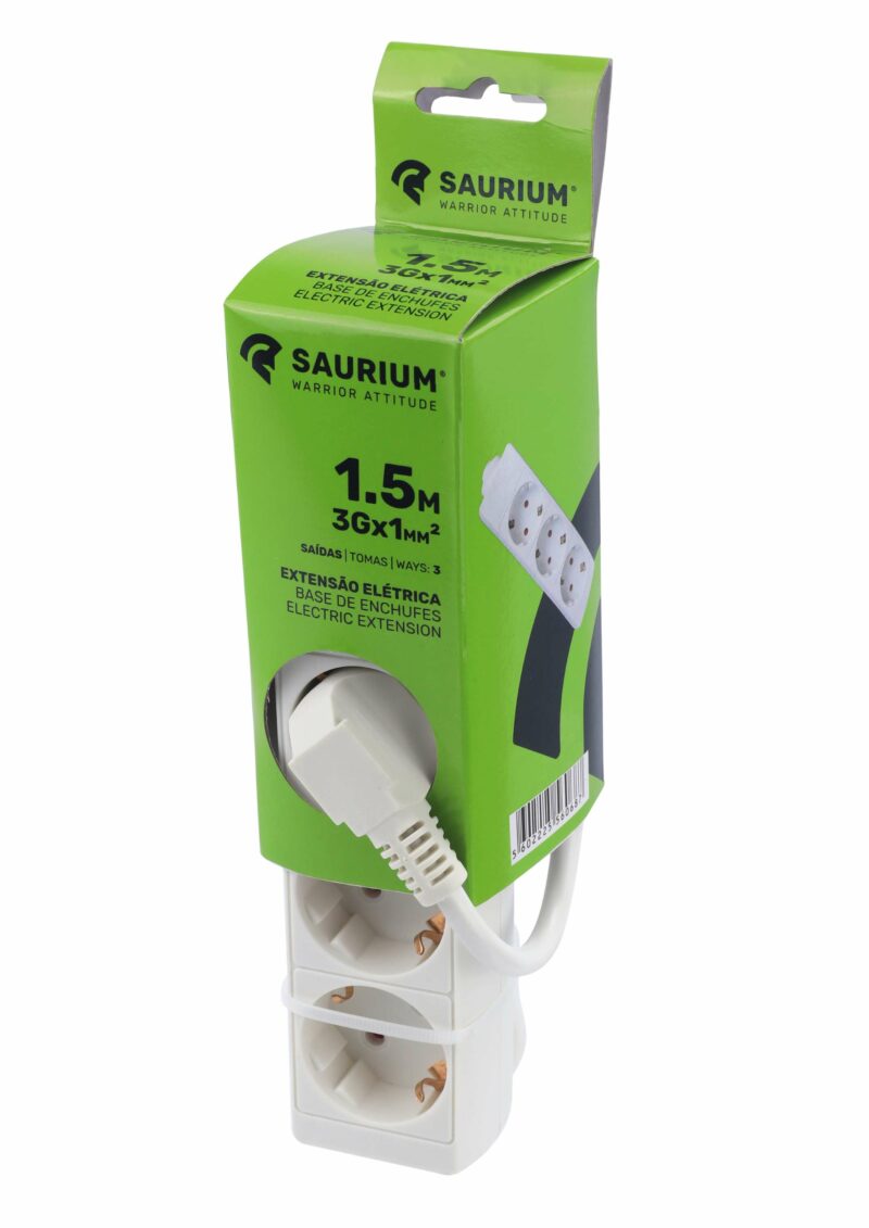 MADER 56068 - Base de Enchufes, 1.5mx1mm - SAURIUM® - Imagen 2