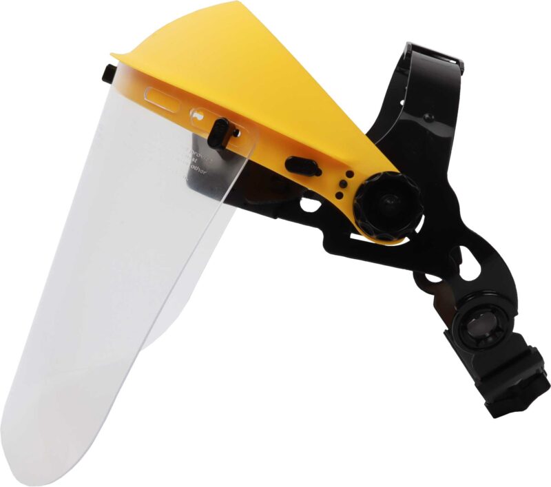 MADER 57677 - Protector Facial, Acrílico, Amarillo, Polybag - Imagen 2