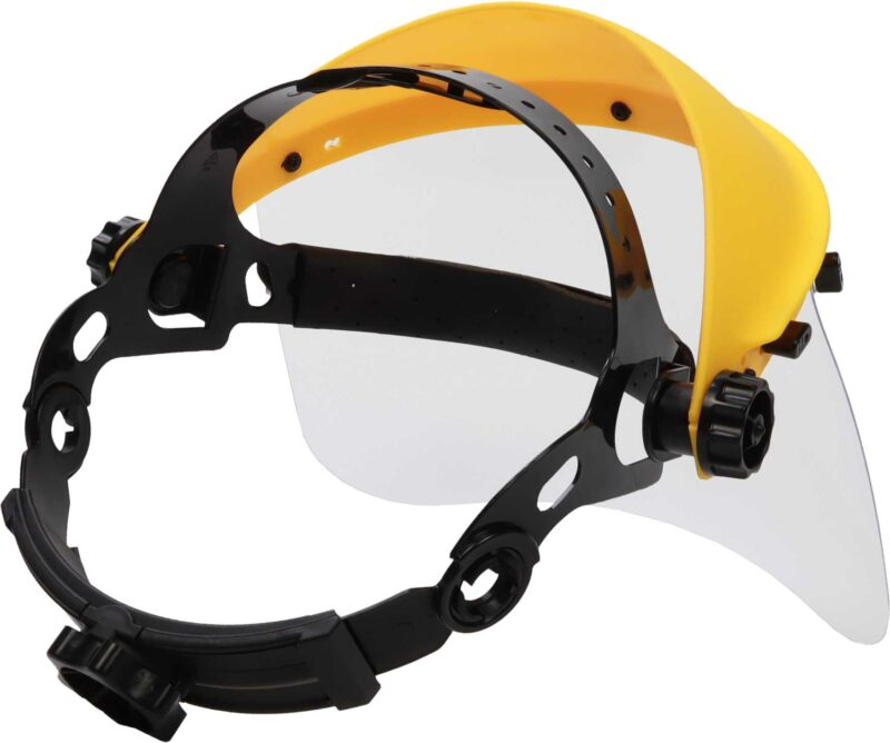 MADER 57677 - Protector Facial, Acrílico, Amarillo, Polybag - Imagen 3