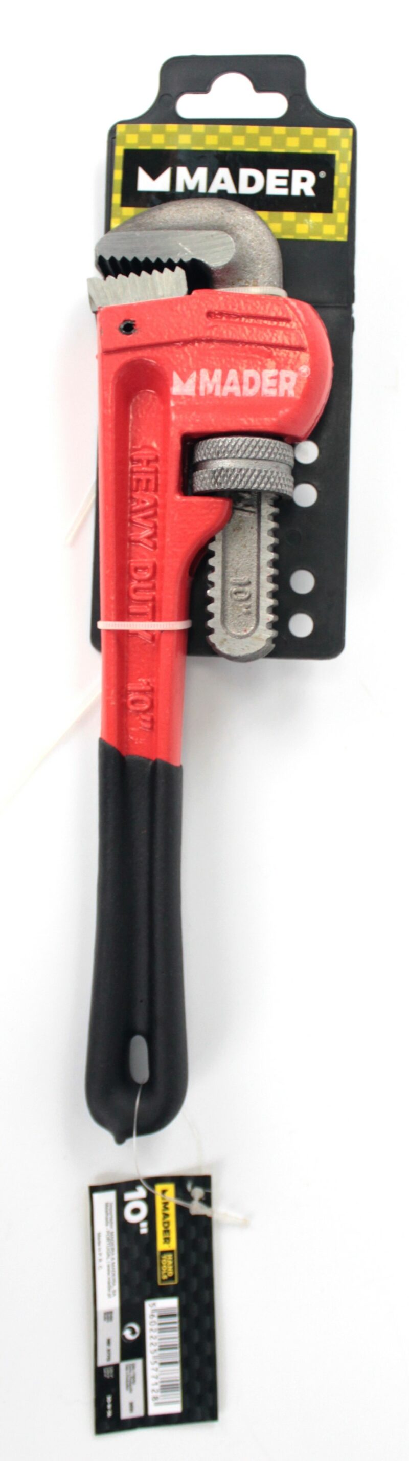 MADER 57712 - Llave Tipo Stilson, Mango Recubierto, 250mm - Imagen 4