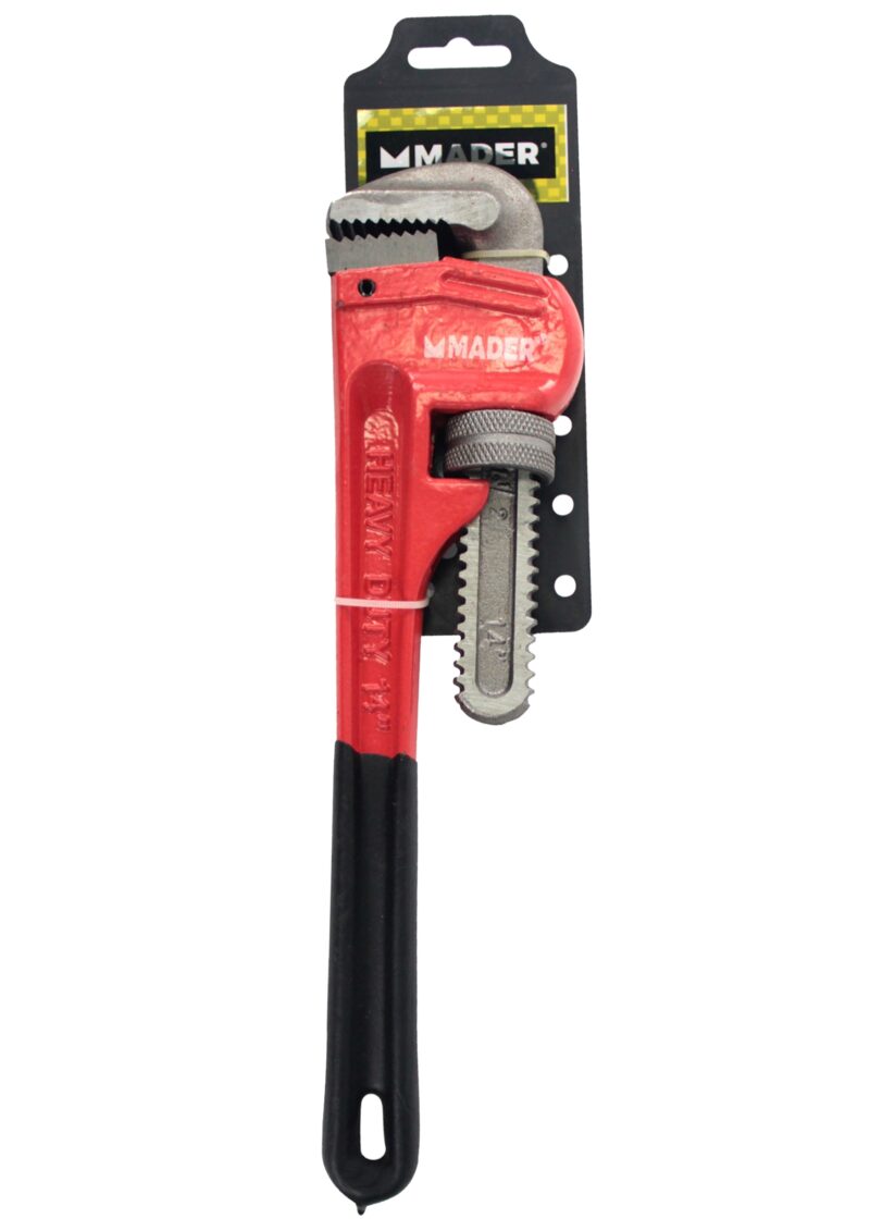 MADER 57714 - Llave Tipo Stilson, Mango Recubierto, 350mm - Imagen 3