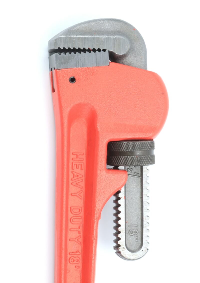 MADER 57715 - Llave Tipo Stilson, Mango Recubierto, 450mm - Imagen 2