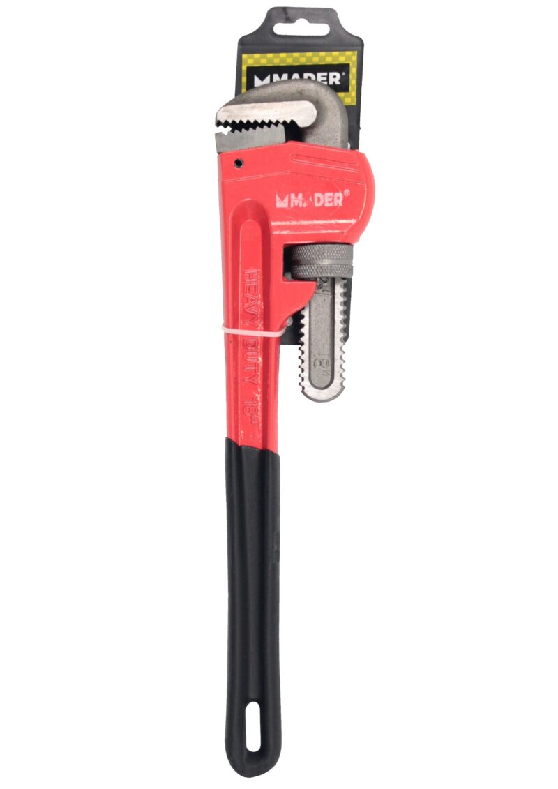 MADER 57715 - Llave Tipo Stilson, Mango Recubierto, 450mm - Imagen 4