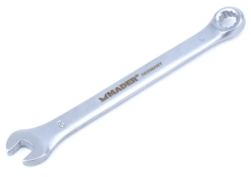 MADER 57812 - Llave Combinada, 6mm