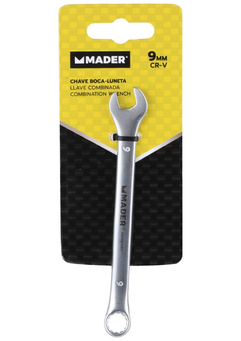 MADER 57818 - Llave Combinada, 9mm - Imagen 3