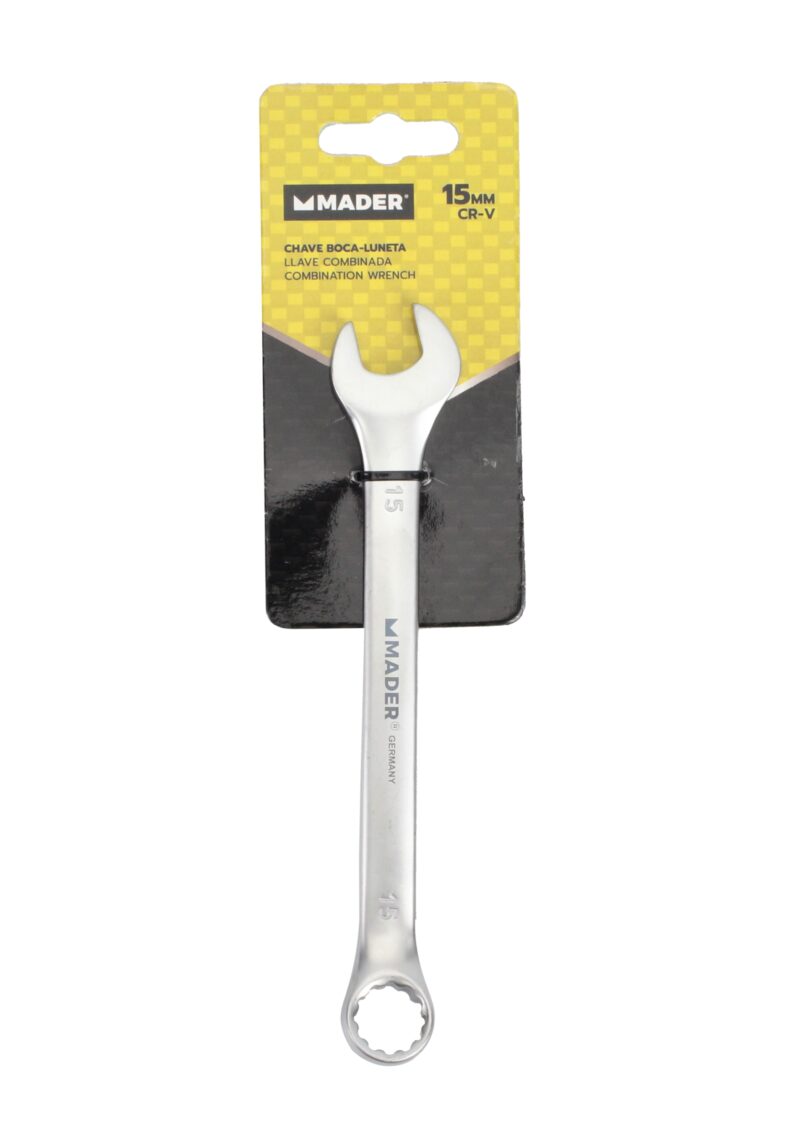 MADER 57830 - Llave Combinada, 15mm - Imagen 3
