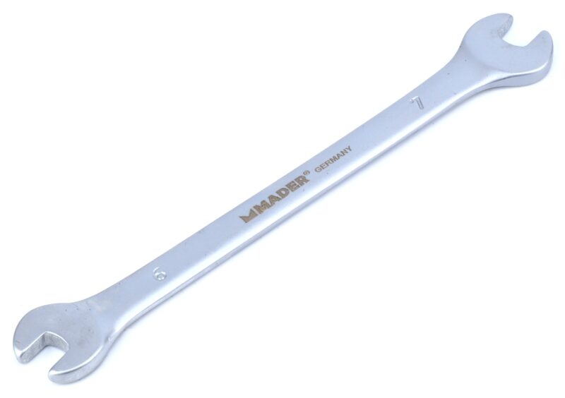 MADER 57862 - Llave 2 Bocas, CRV, 6x7mm